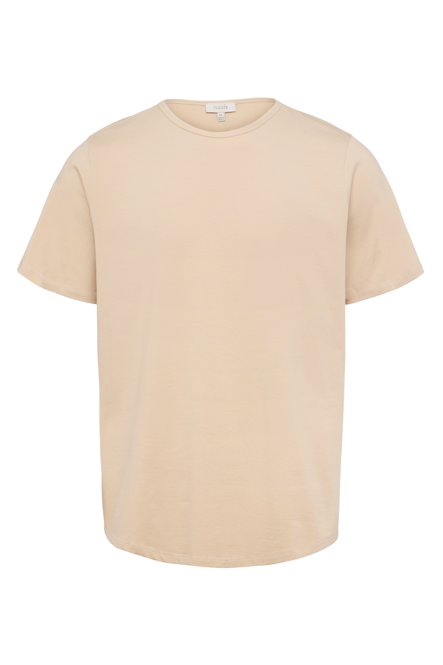 Freeform Curved Hem Tee | Dune