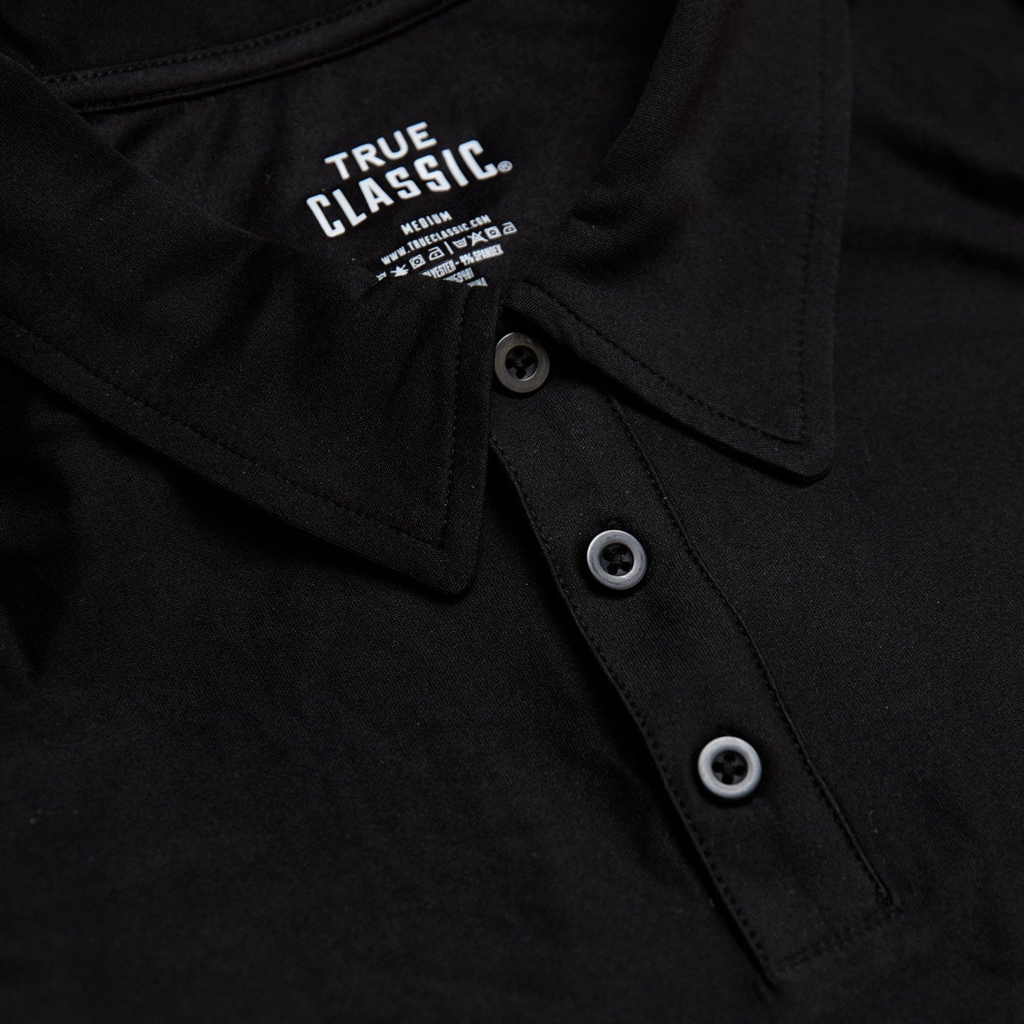 Black Active Polo 6-Pack