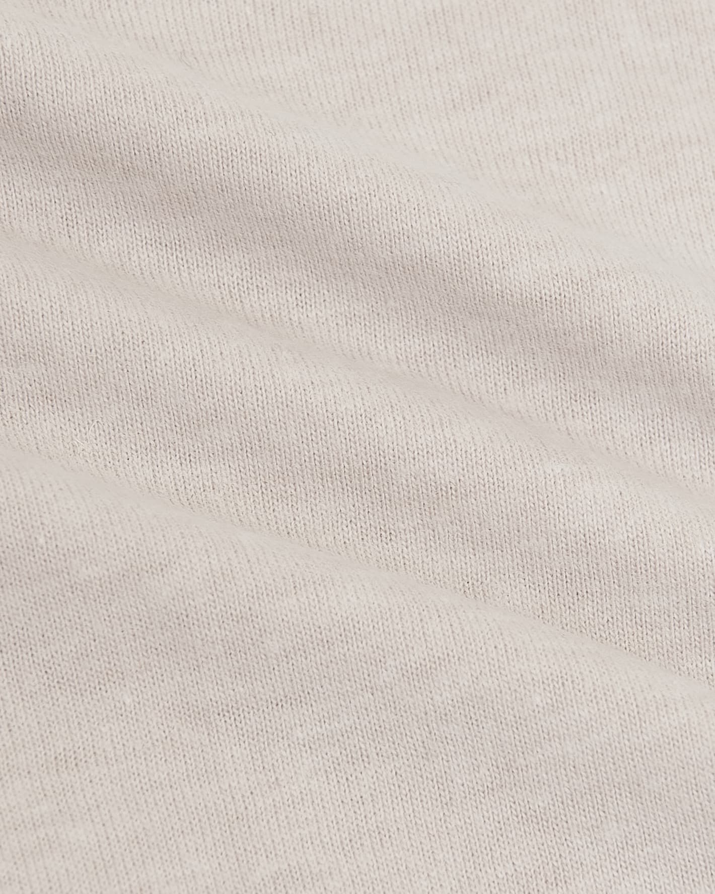 Oatmeal Tall Straight Hem Crew Neck T-Shirt
