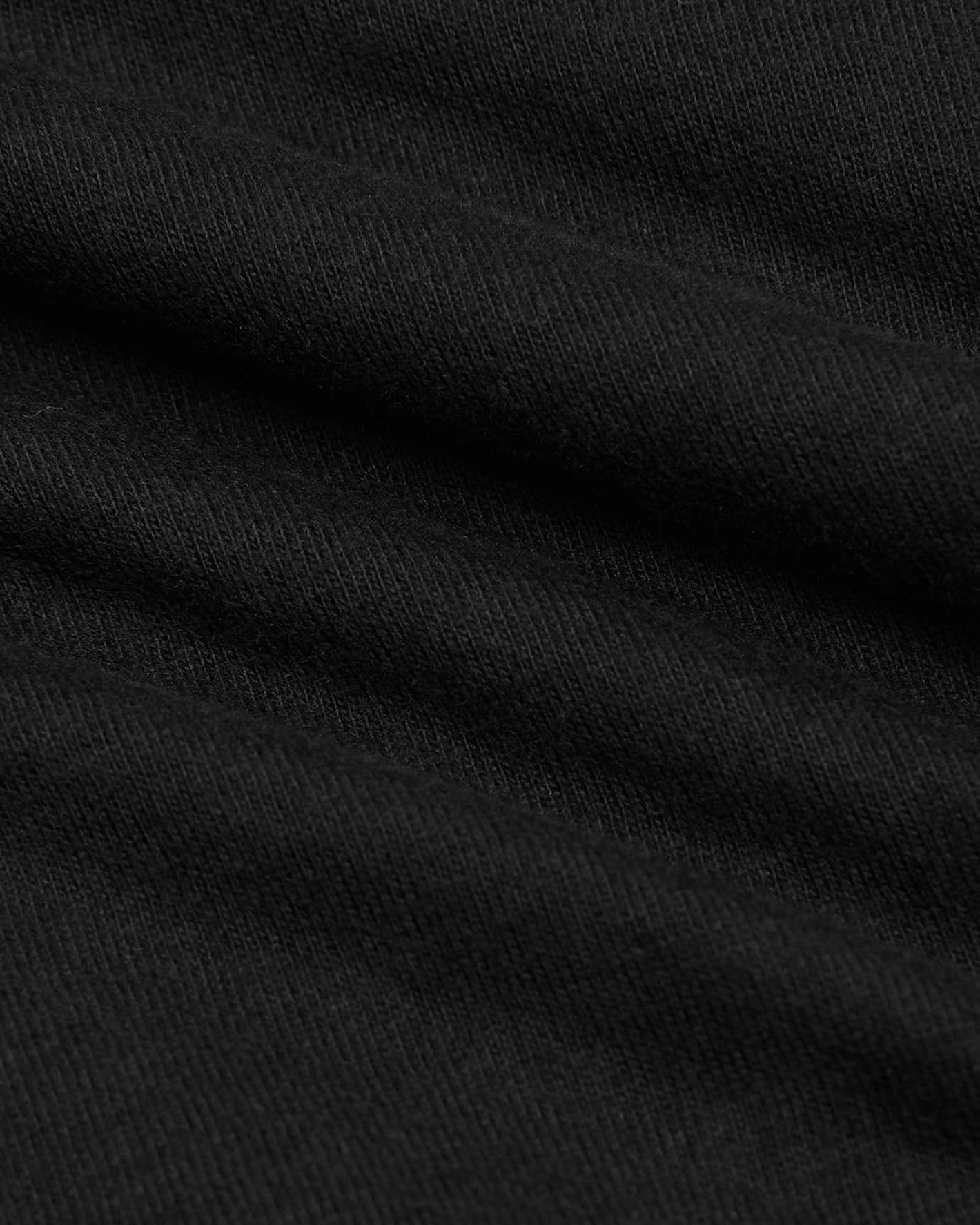Black Short Classic Crew Neck