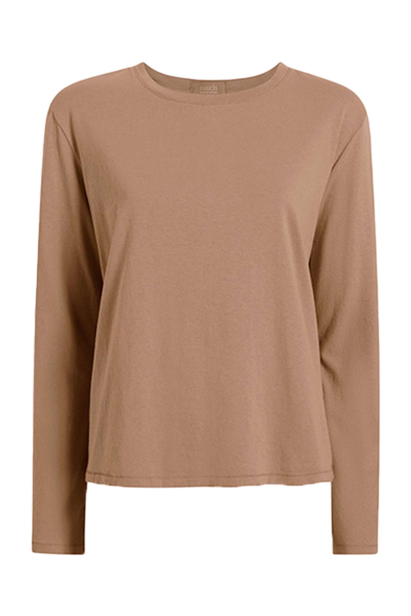 Vintage Cotton Long Sleeve Everyday T-Shirt | Cinnamon