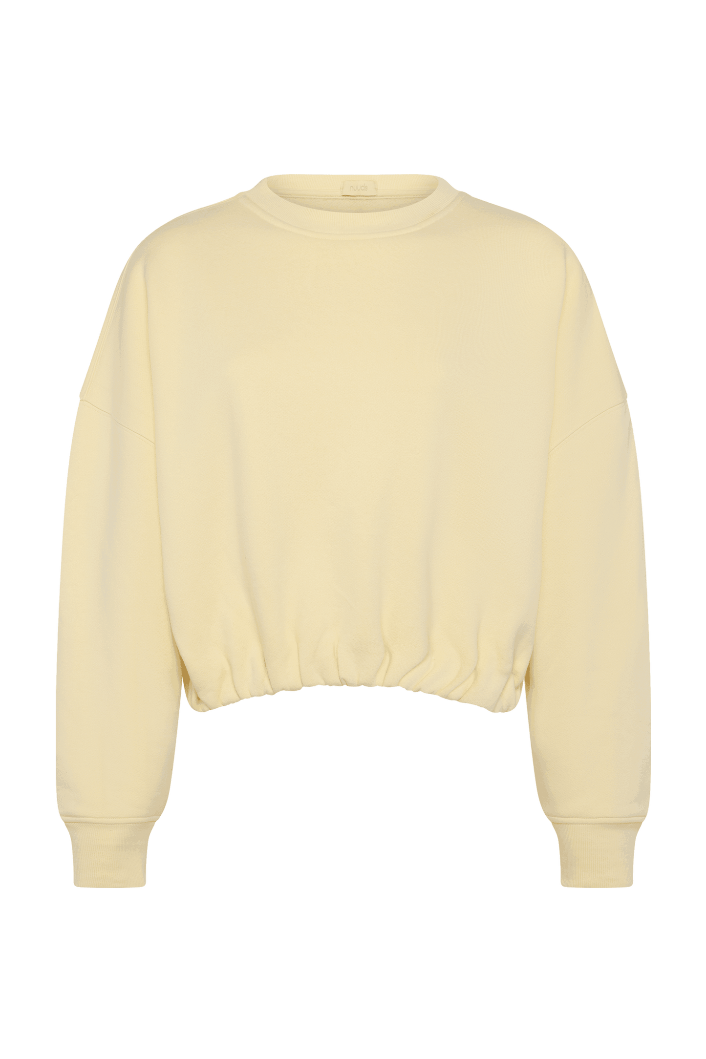 Vintage Fleece Cinch Waist Sweatshirt | Lemon