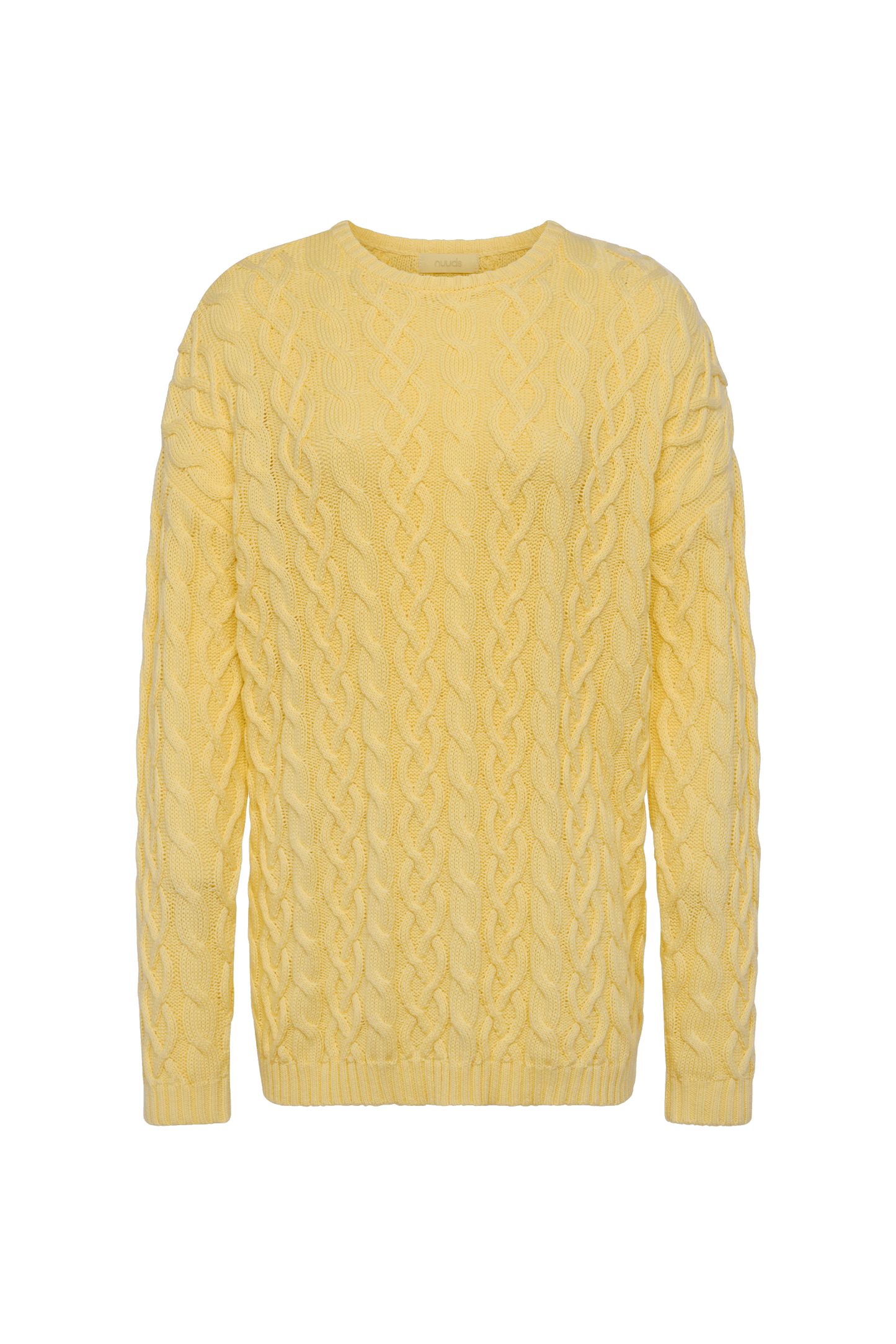 Lightweight Cable Sweater | Lemon