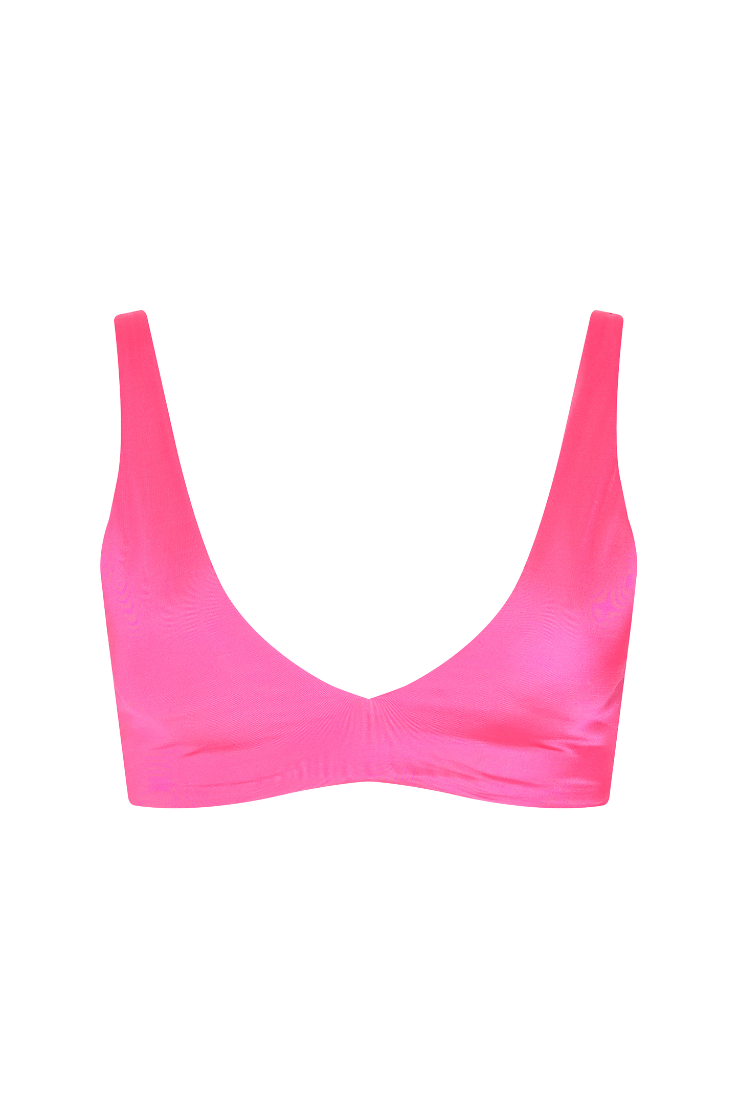 Plunge Bikini Top | Smooth Dragonfruit