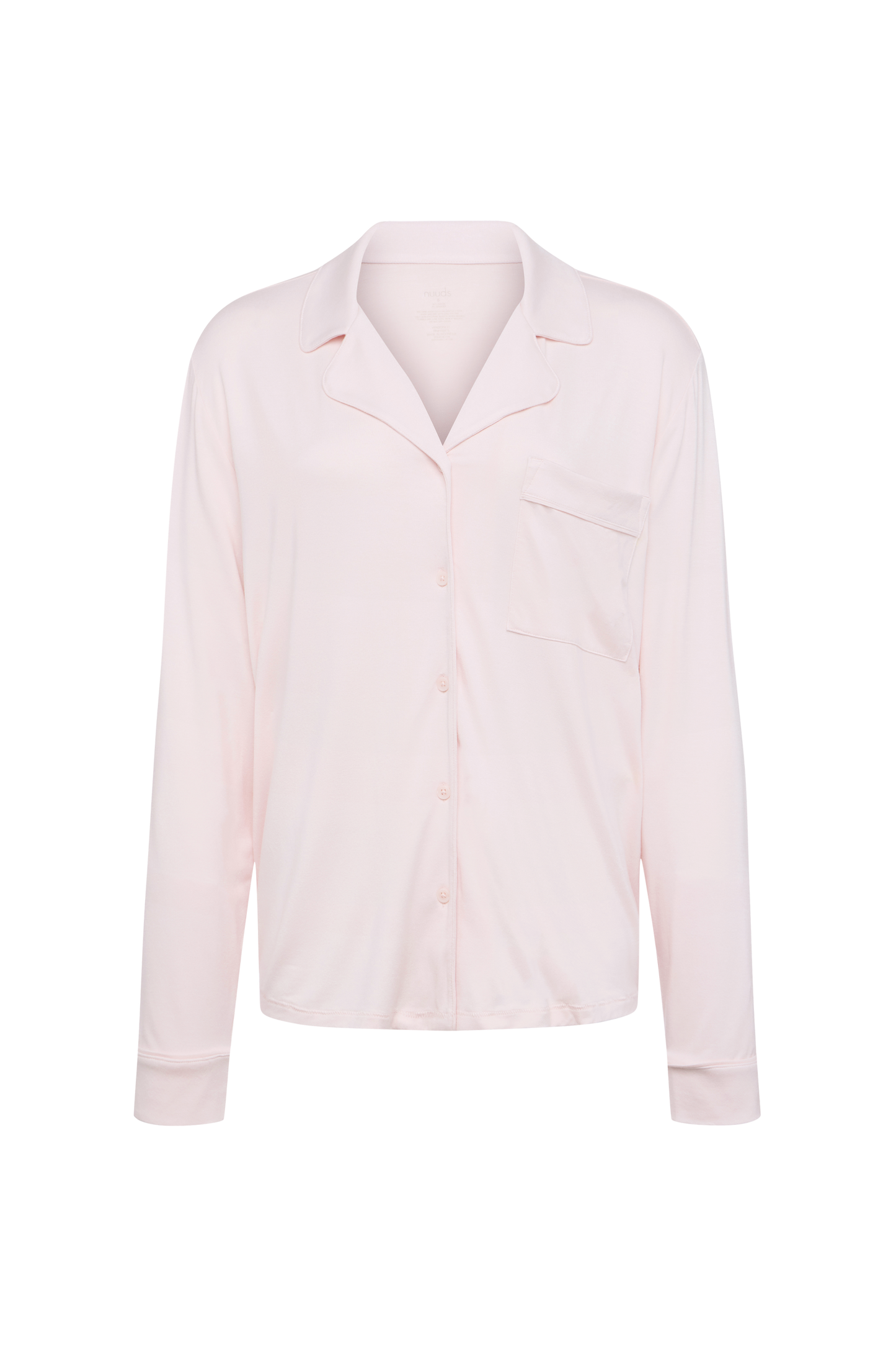 Long Sleeve Button-Up Pajama Shirt | Makeup