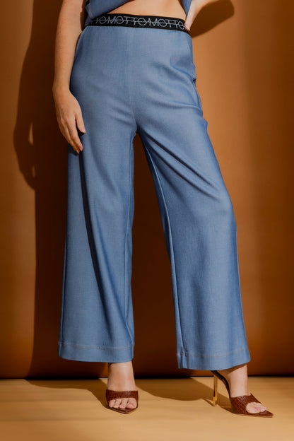 Chambray Leisure Pant