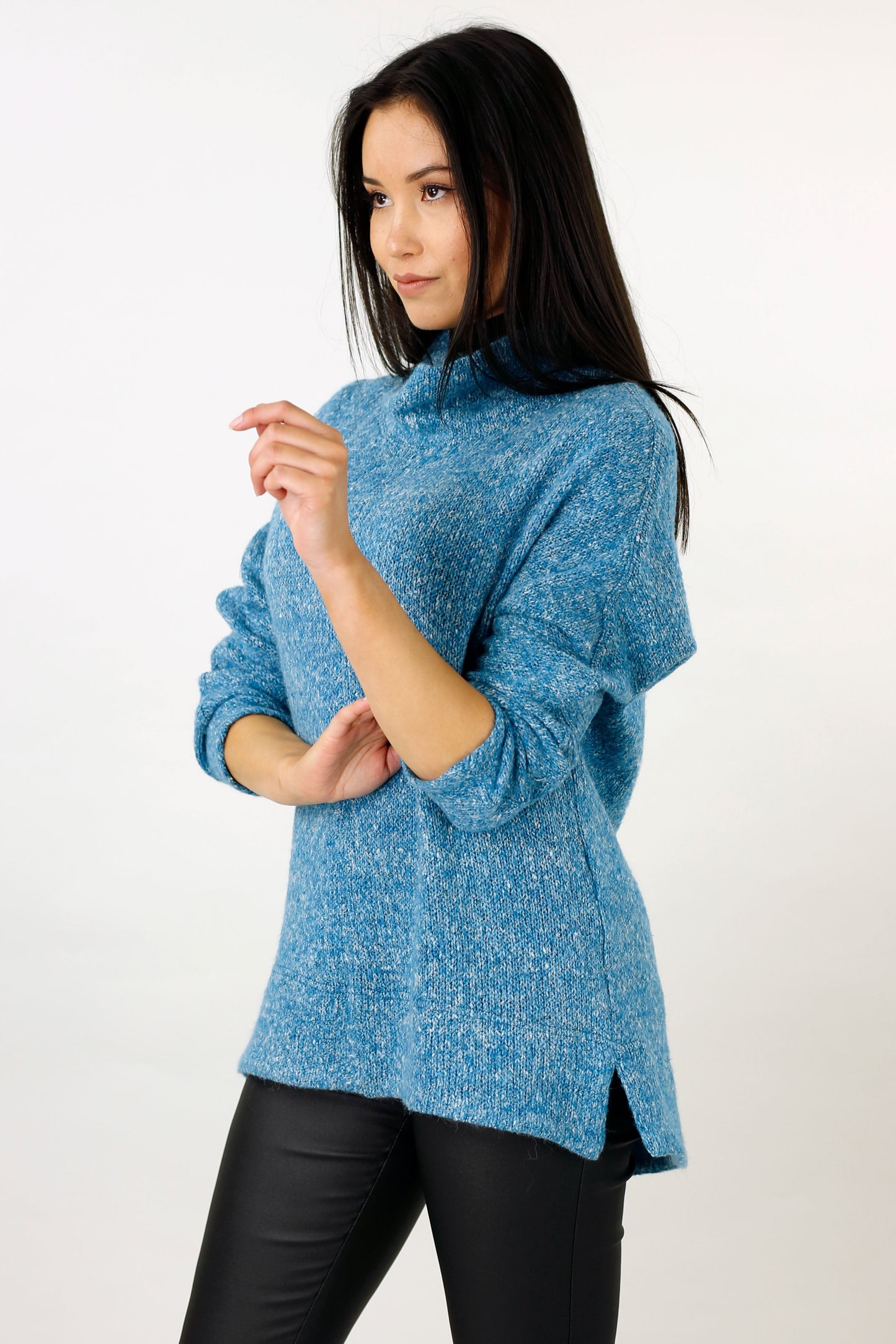 Blue Turtle Dolman Top - FINAL SALE