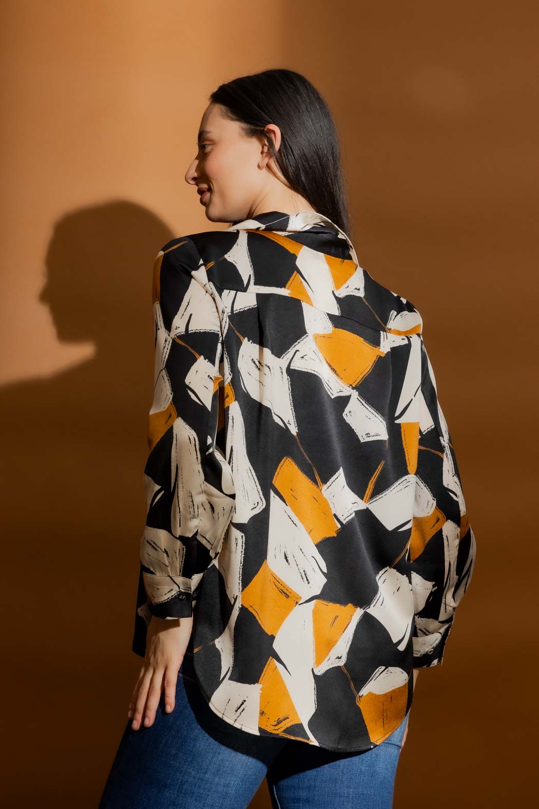 Black/Gold Brit Blogger Shirt