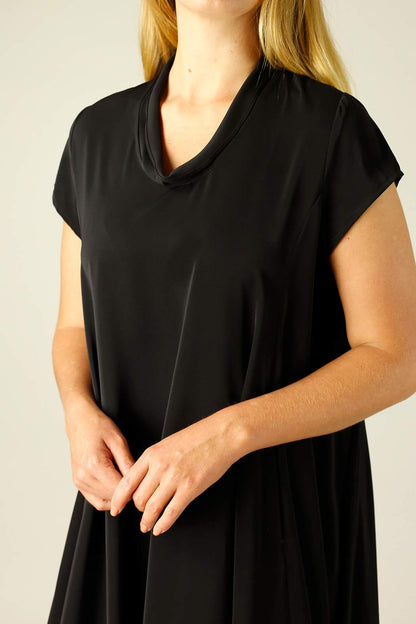 Black Soft Touch Baby Cowl Dress - SALE