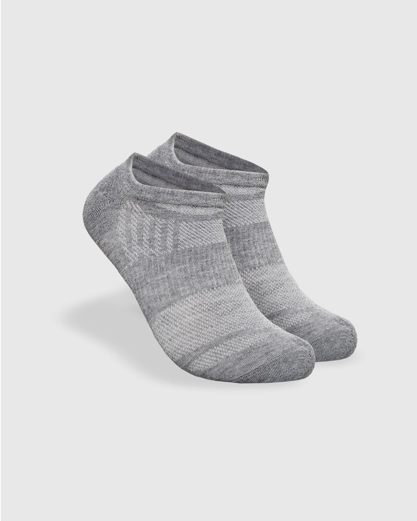 Heather Gray Ankle Sock Single