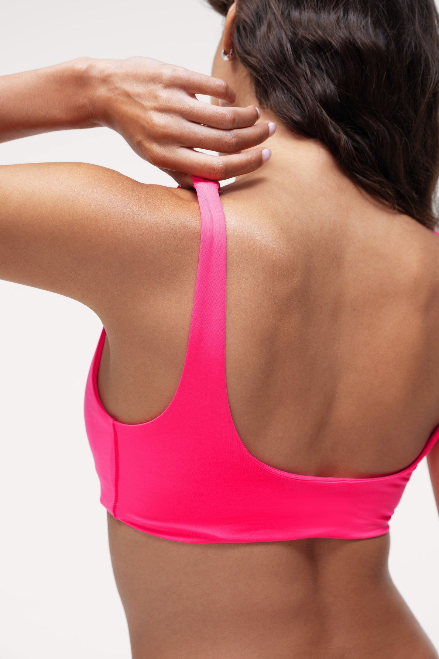 Plunge Bikini Top | Smooth Dragonfruit
