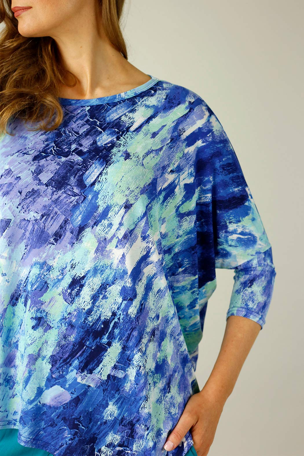 Brushstroke Jersey Overtop - SALE