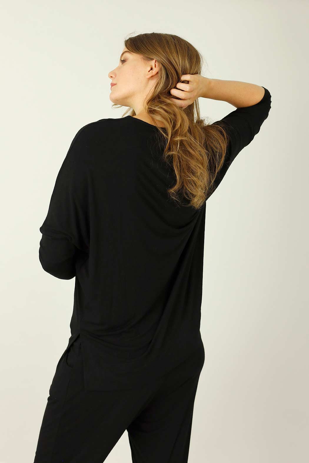 Black Bamboo Bondi Top - FINAL SALE