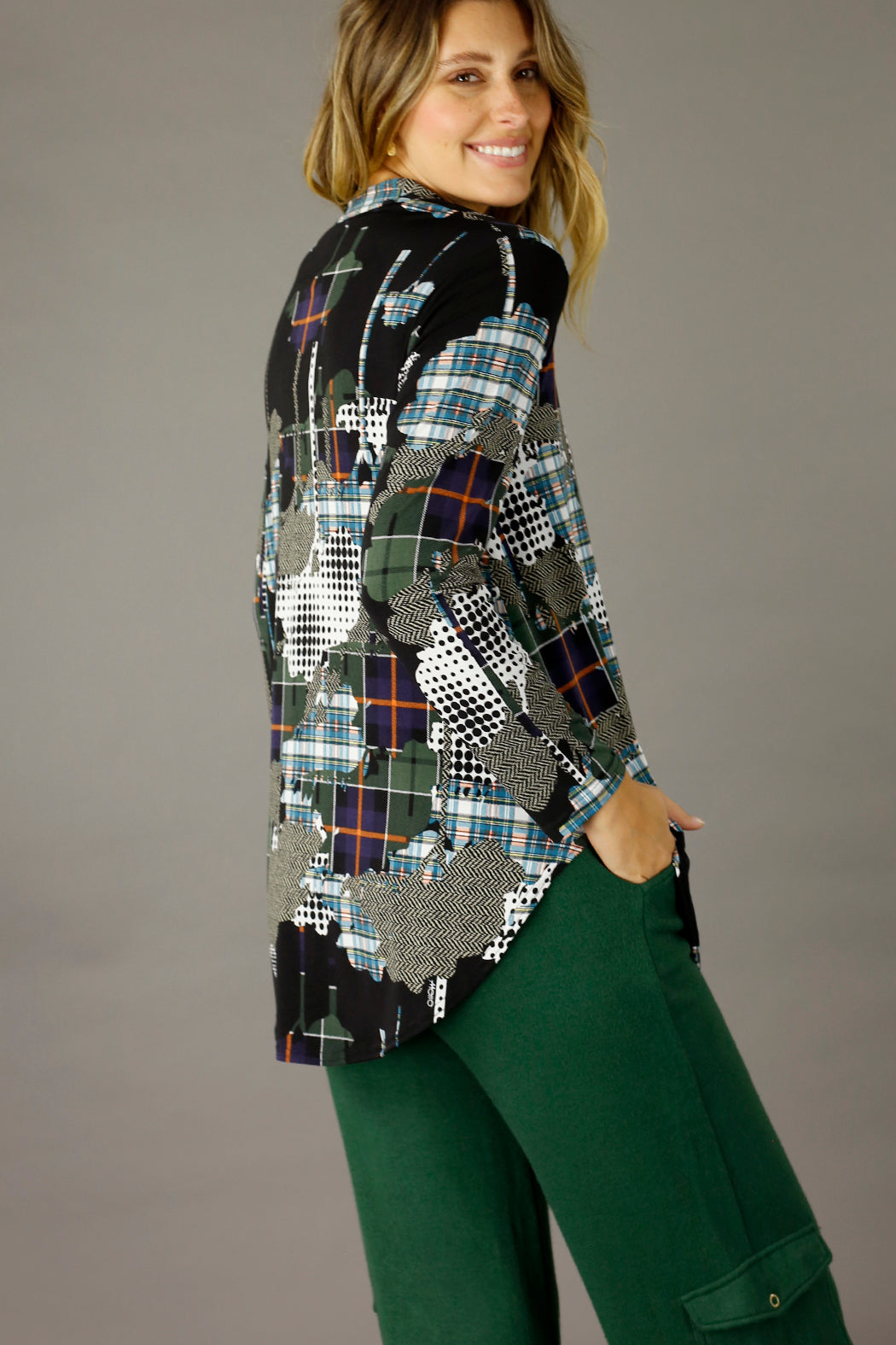 Artwork Jersey Romy Top - SALE