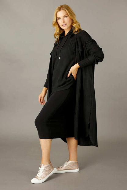 Black Rib Lifestyle Hoodie