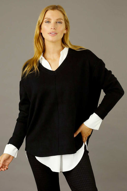 Black Lux Queen Jumper - FINAL SALE