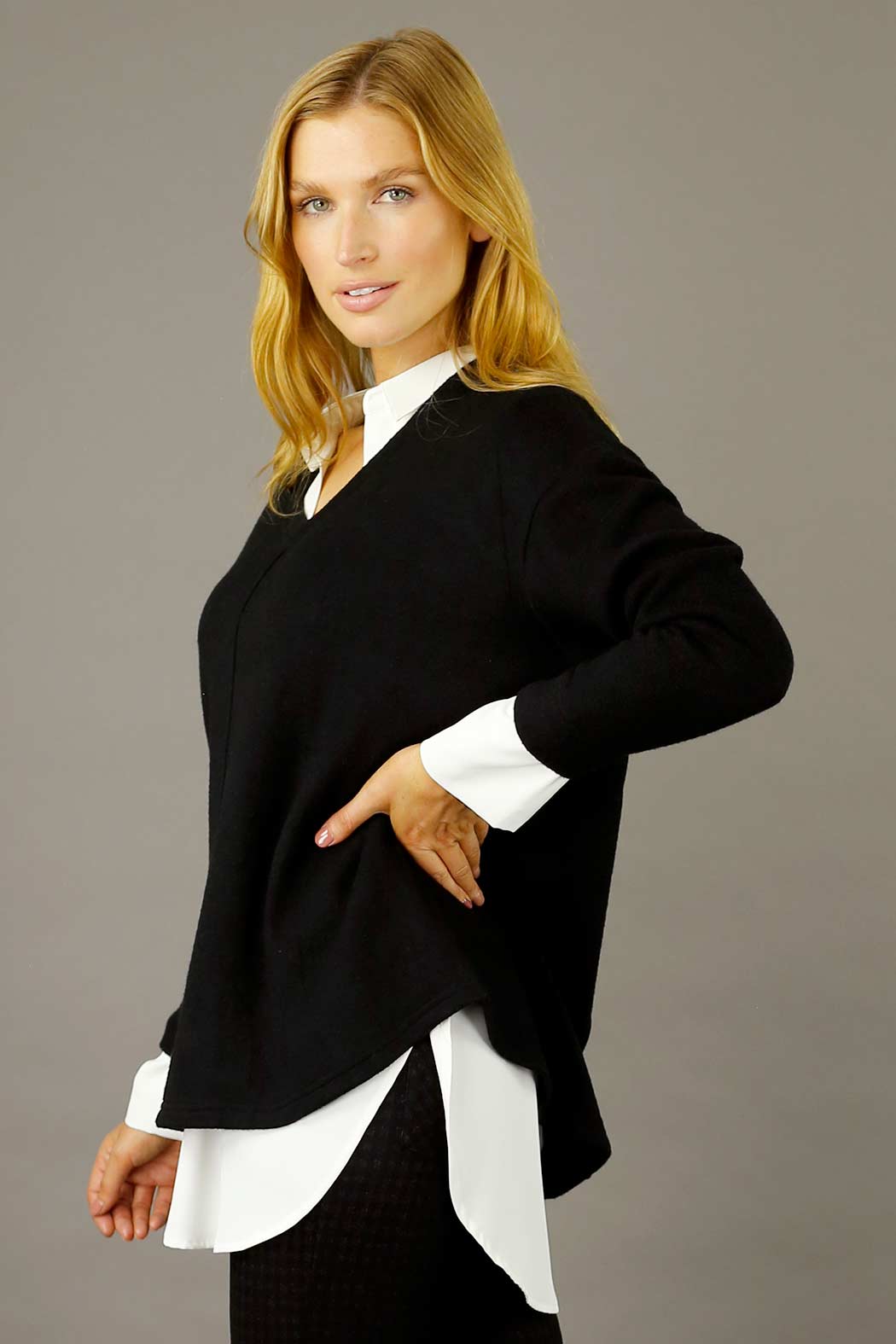 Black Lux Queen Jumper - FINAL SALE