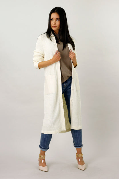 Butter Mod Rib Coatigan - SALE