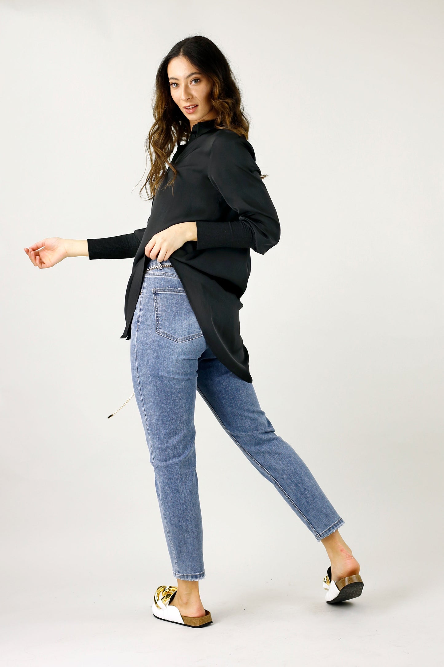 Black Seta Andie Shirt - SALE