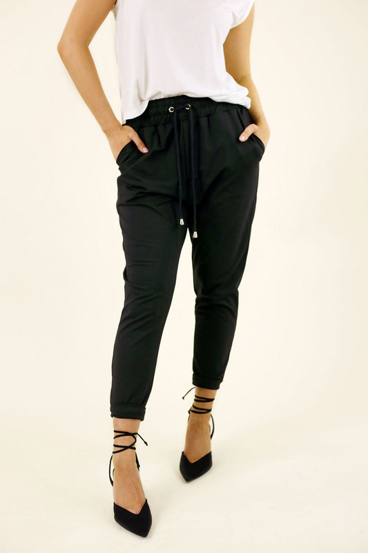 Black Nano Cotton Lounge Pant - SALE