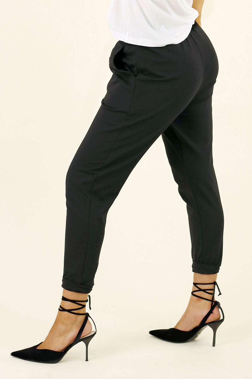 Black Nano Cotton Lounge Pant - SALE