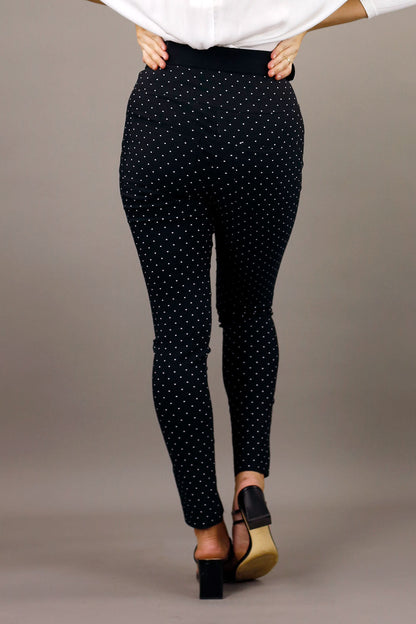 Black Spot Bengaline Split Pant - SALE