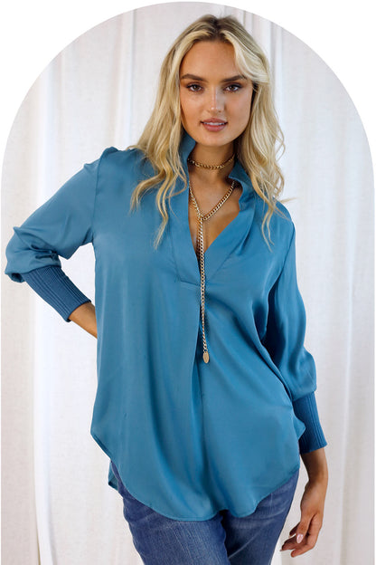 Blue Seta Chelsea Essential Shirt - SALE