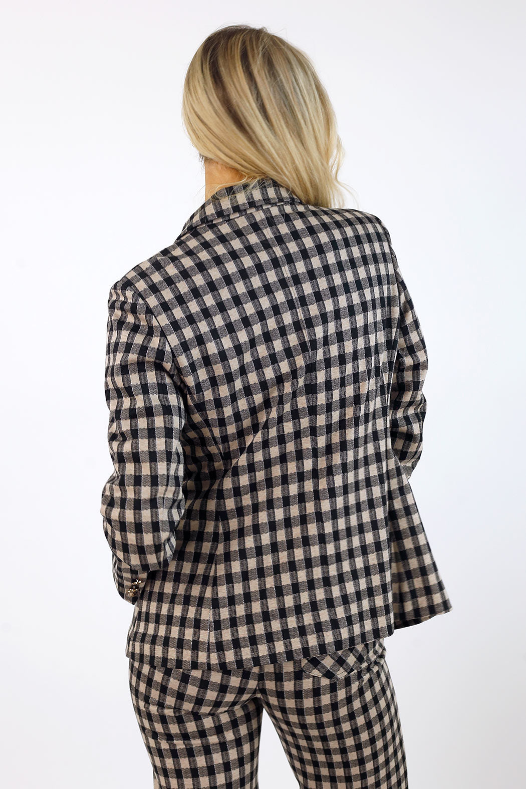 Big Check Ponte Blazer - SALE