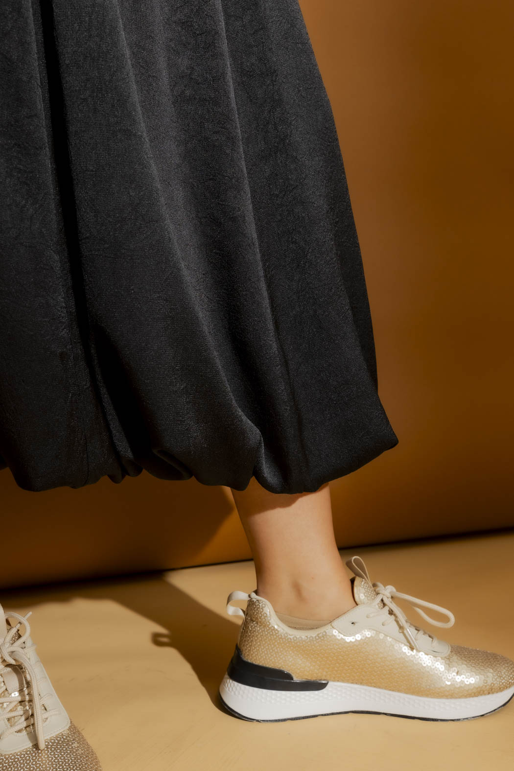 Black Bubble Skirt