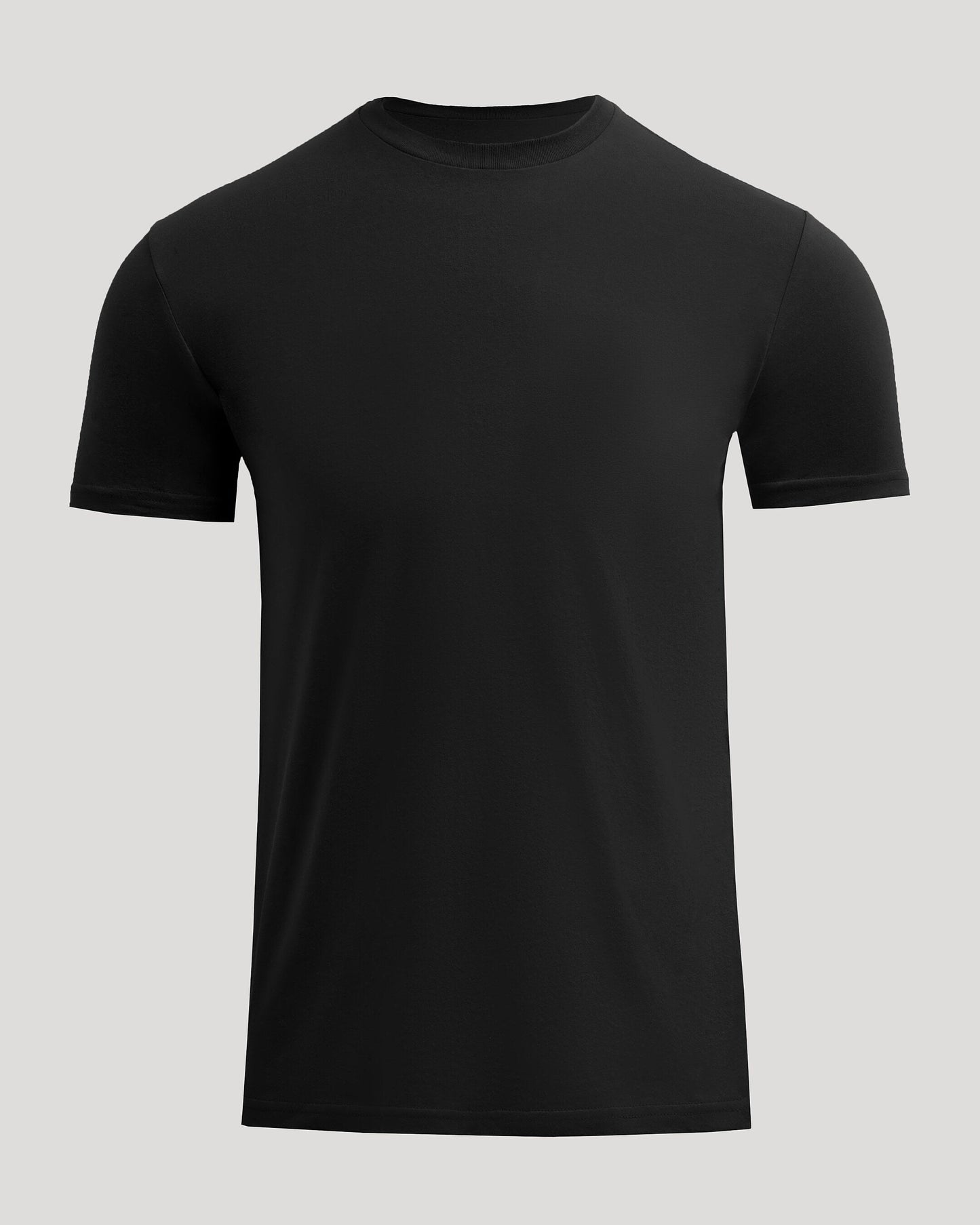 Black Classic Crew Neck