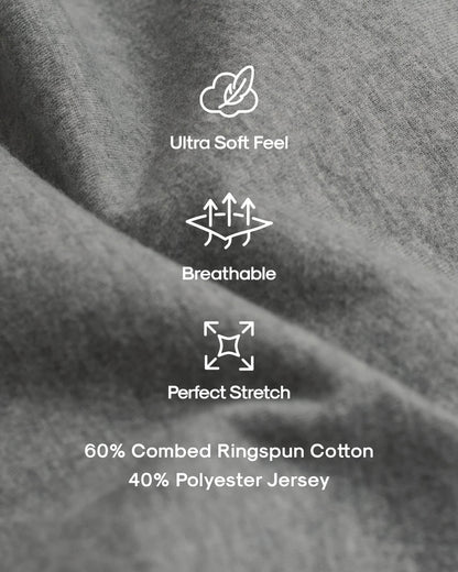 Tall Straight Hem Crew Neck T-Shirt 10-Pack