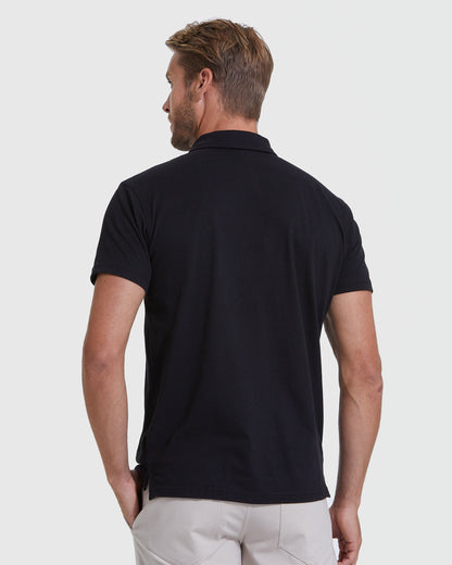 Black Classic Polo 3-Pack