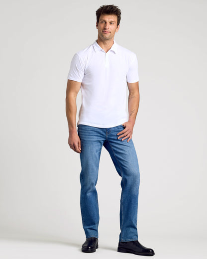 White Classic Polo