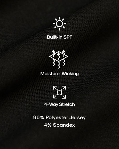 All Black Active Crew Neck 3-Pack