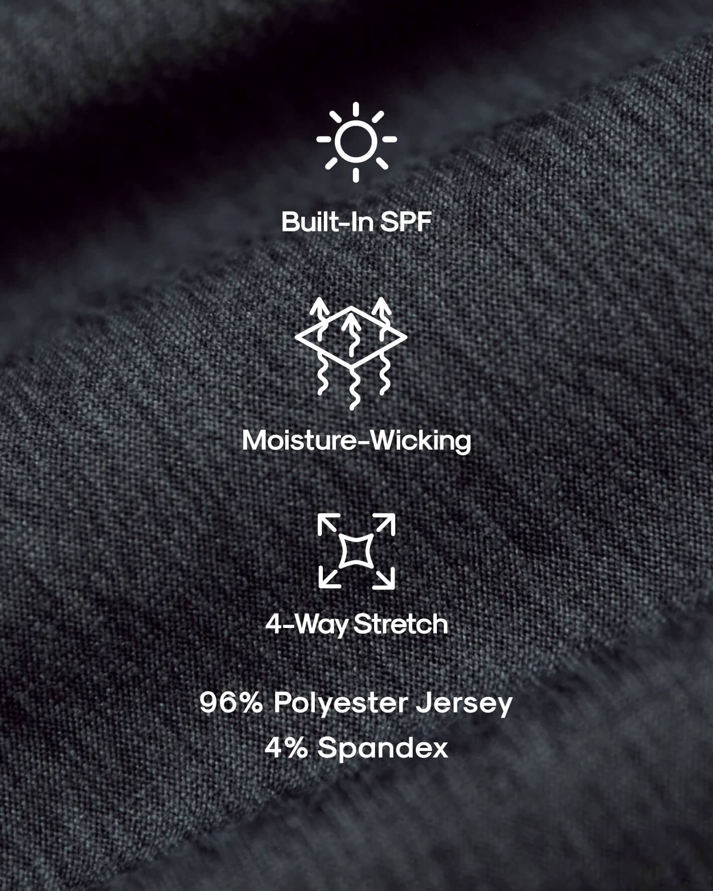 Charcoal Heather Gray Active Crew Neck Tee
