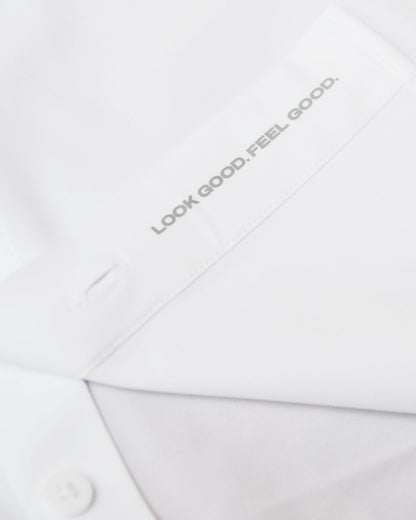 White Commuter Short Sleeve Shirt