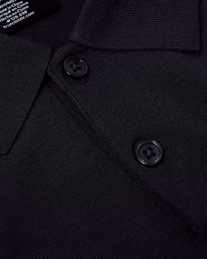 Black Dressy Polo