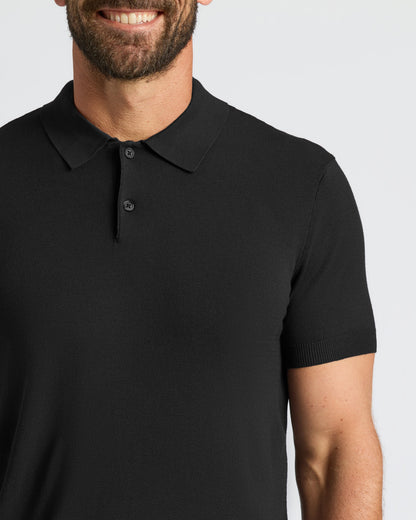 Black Dressy Polo