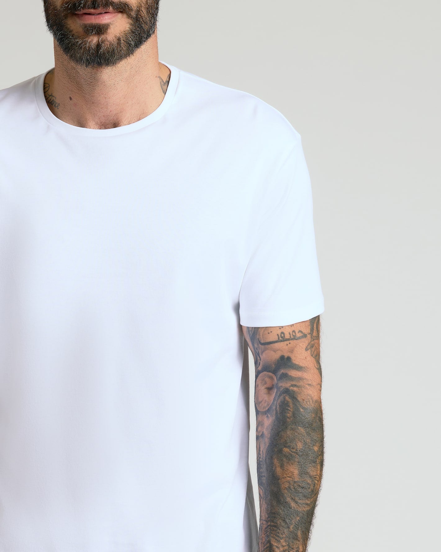 Pima Cotton Blend Crew 4-Pack