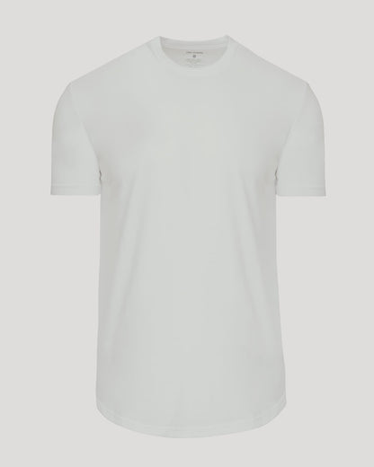 Vapor Curved Hem Classic Crew Neck