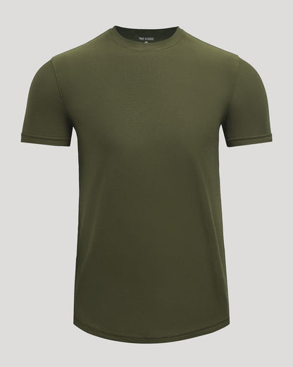 Grove Active Curved Hem Crew