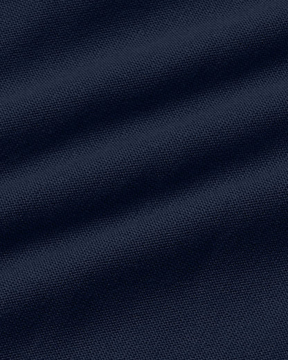 Navy Active Curved Hem Crew