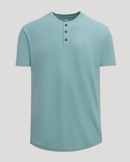Citadel Heavyweight Curved Hem Henley