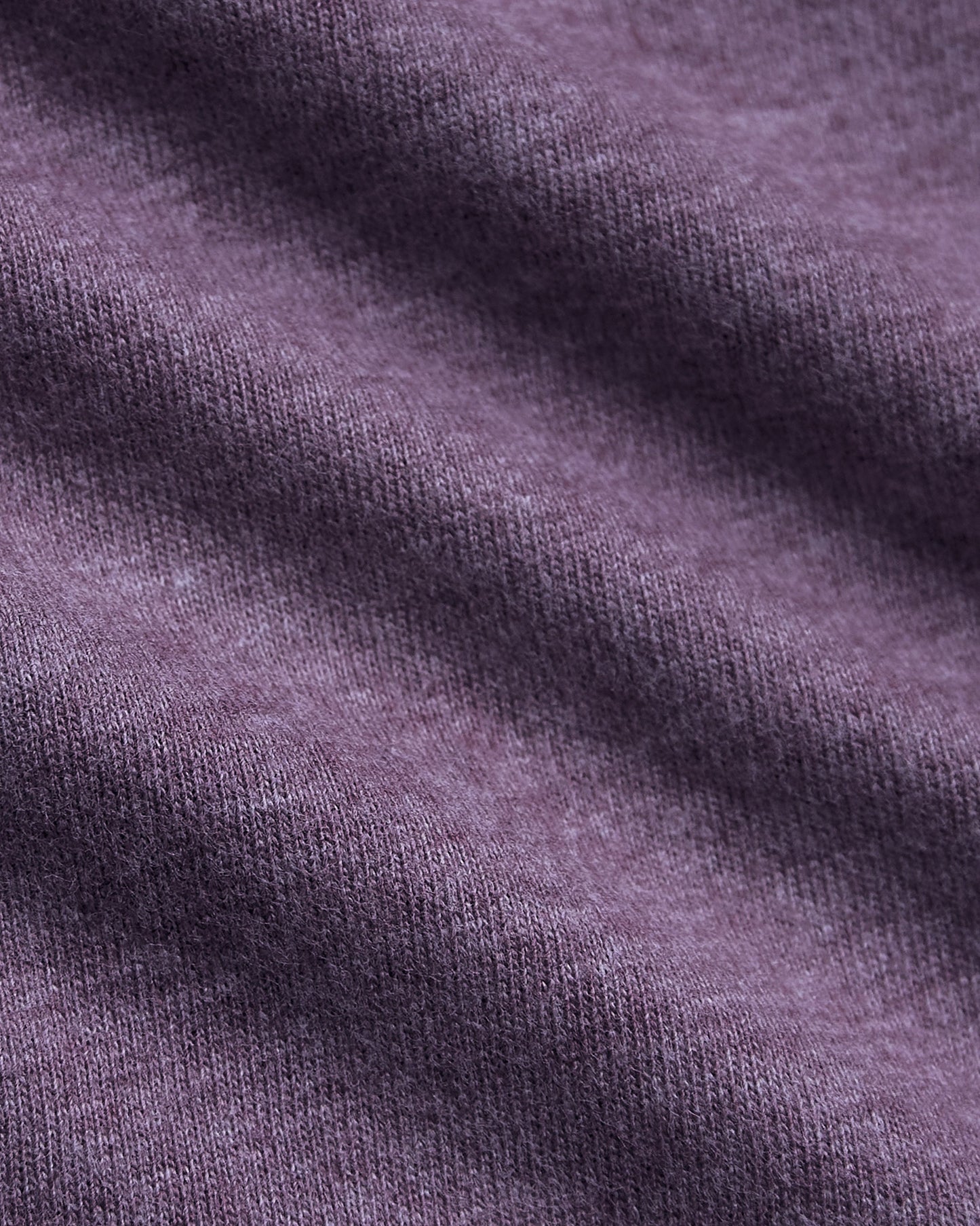 Dark Heather Plum Classic V-Neck