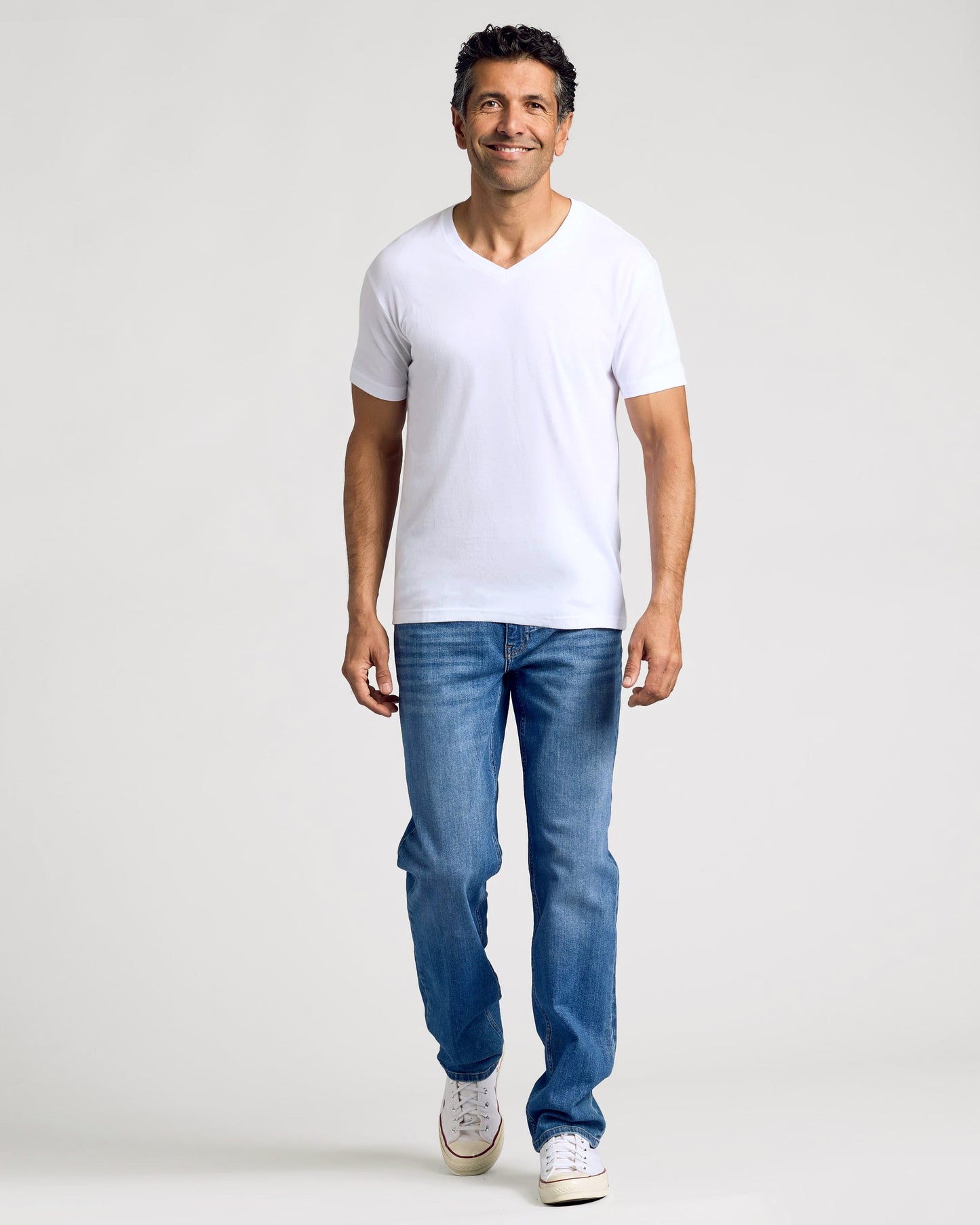 Black & White V-Neck 10-Pack