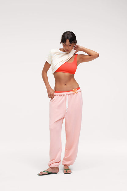 Square Neck Bikini Top | Crispy Papaya