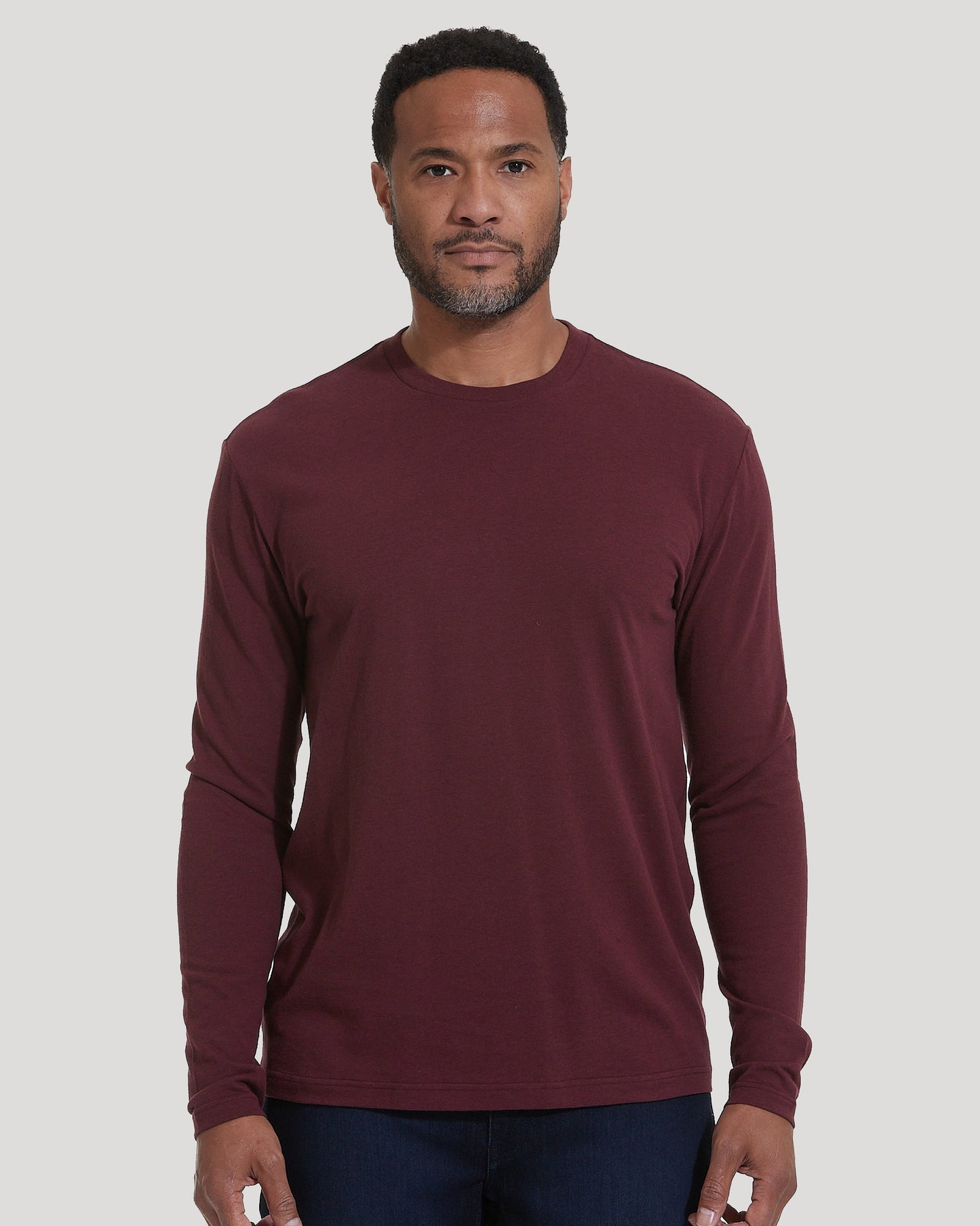 Mahogany Long Sleeve T Shirt