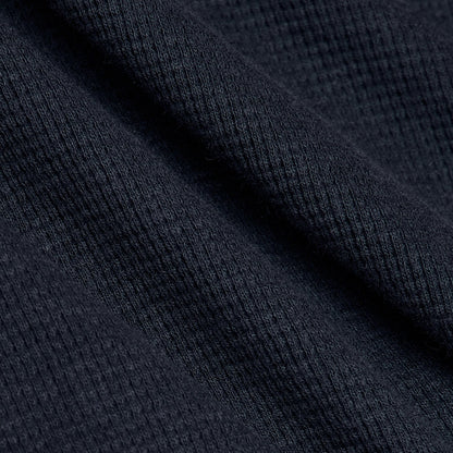 Navy Long Sleeve Waffle Crew 3-Pack