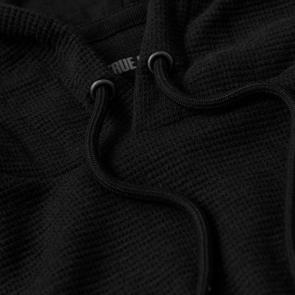 All Black Classic Waffle Hoodie 3-Pack