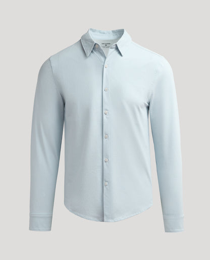 Juniper Stripe Classic Stretch Oxford 2.0